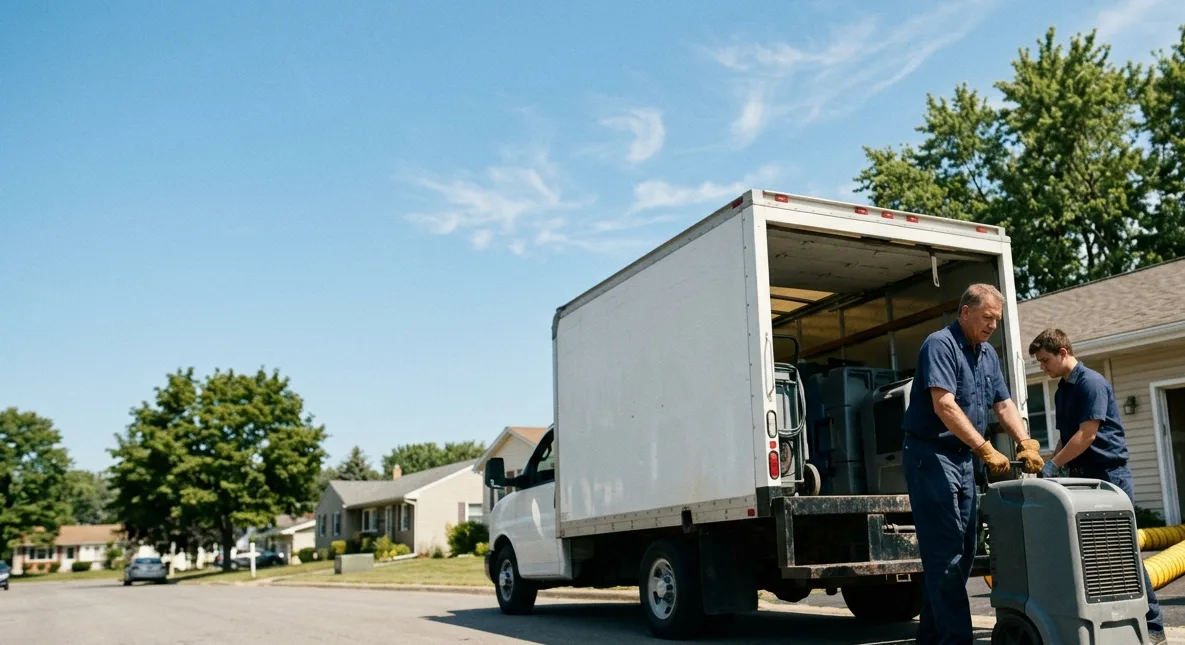 Water Damage Cleanup in Mowrystown, OH near me